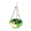 Trisar Parrot Hanging Hammock Bed, Soft Coral Fleece Bird Nest Swing for Cage (Small, 14 x 23.5 cm / 5.51 x 9.25 in) view 4
