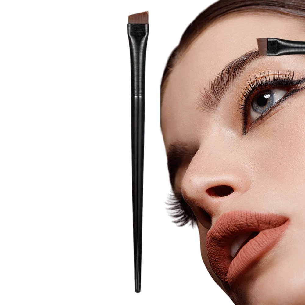 Wezalget Eyebrow Brush | Thin Eyeliner Brush - Flat Eyeliner