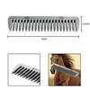 MEISH Alloy Horse Comb, Mane and Pulling Comb, 2-Pack view 2
