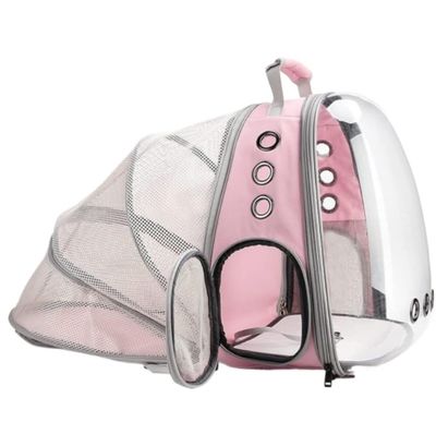 Pet Carrier Backpack with Harness and Leash, 29 x 31 x 42 cm, Color B