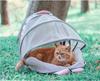 Pet Carrier Backpack with Harness and Leash, 29 x 31 x 42 cm, Color B view 3