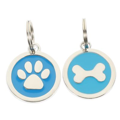 HAPINARY 2-Pack Pet ID Tag for Dog Collar