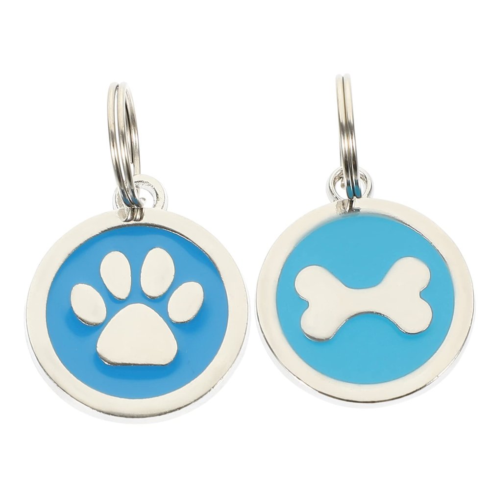 HAPINARY 2-Pack Pet ID Tag for Dog Collar