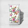 Odot Fitted Sheet for Baby Crib, Stroller, Bassinet and Bedside Sleeper, Floral Print, 33 x 75 cm view 2