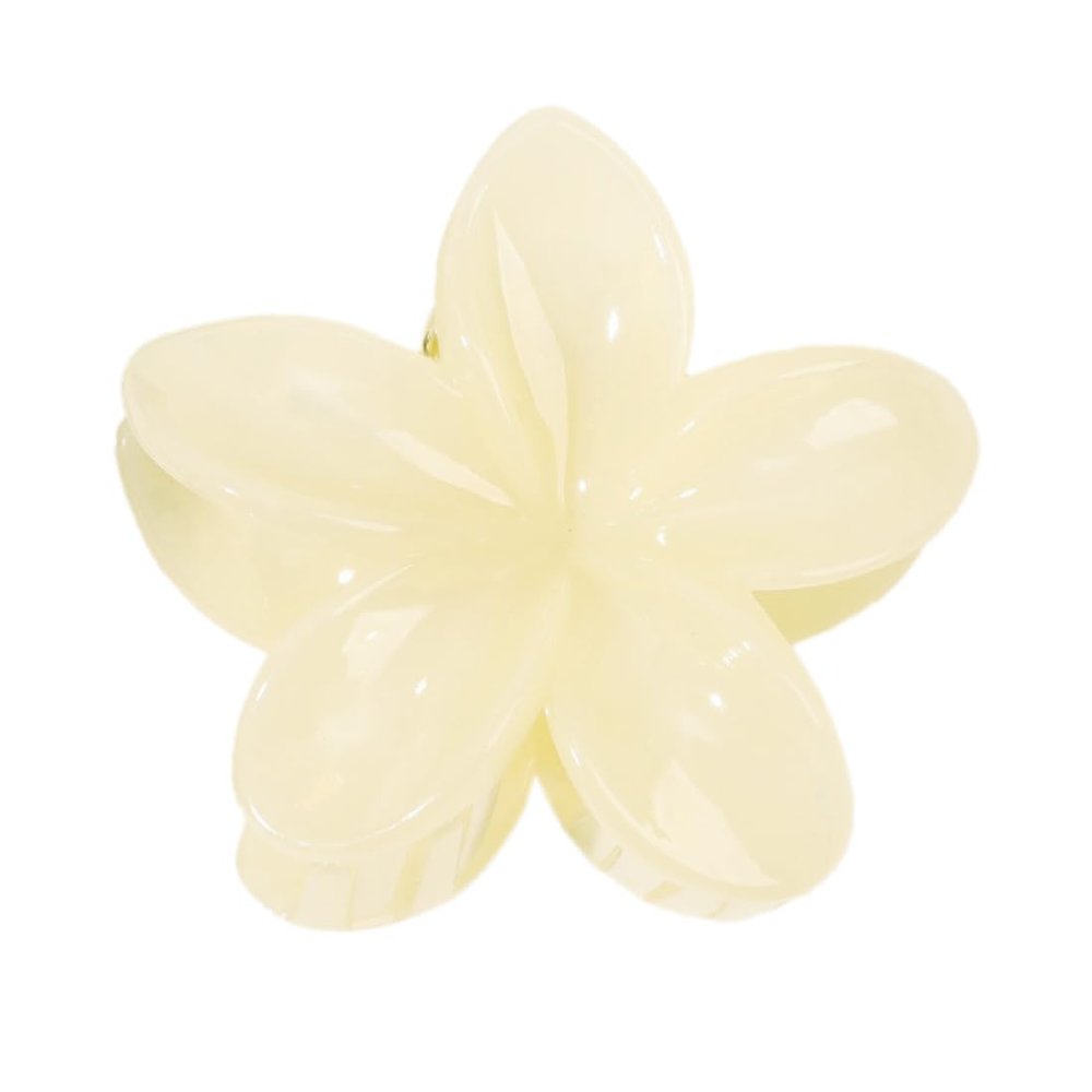 2-Piece Women's Yellow Flower Hair Clips