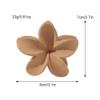 2-Piece Women's Yellow Flower Hair Clips view 3
