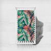 Odot Fitted Sheet for Crib, Stroller Mattress Cover, 3D Leaf Pattern, Soft Baby Crib Sheet with All-Around Elastic (Plant 6.95 x 65 cm) view 1