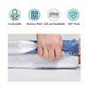 Odot Fitted Crib Sheet, Stroller Mattress Cover, 3D Leaf Pattern, Soft Baby Sheet, Plant 5, 120 x 60 cm view 3
