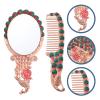 GETSTREE Vintage Hand Mirror and Comb Set view 4