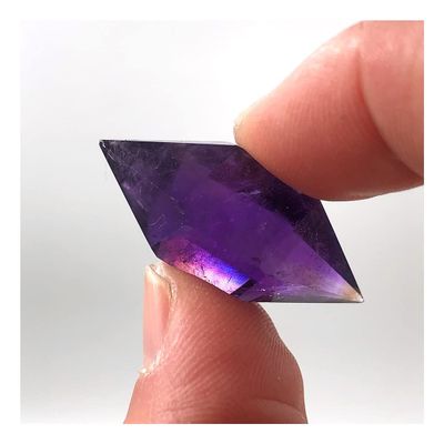 EKFBQBGW Natural Deep Purple Amethyst Crystal Point Tower Wand, 1 pc