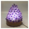 EKFBQBGW Room Decor Natural Amethyst Quartz Crystal Gemstone Lamp Cluster Specimen view 1