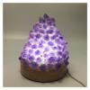 EKFBQBGW Room Decor Natural Amethyst Quartz Crystal Gemstone Lamp Cluster Specimen view 2