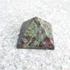 Natural Quartz Dragon Blood Stone Pyramid, 40–60 mm view 4
