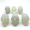 Handcrafted Natural Opal Quartz Skull Crystal Decor view 1