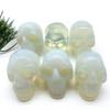 Handcrafted Natural Opal Quartz Skull Crystal Decor view 2
