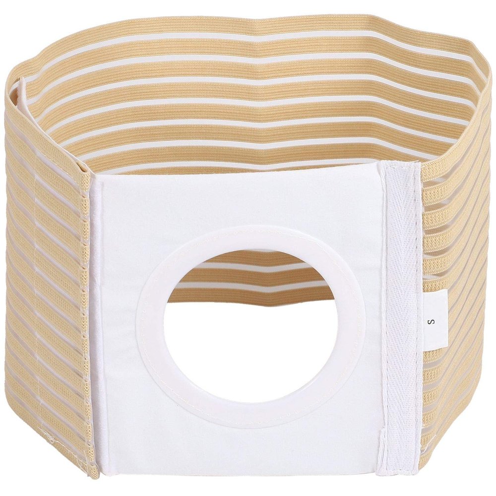 Torribala Ostomy Belt Waist Support for Securing the Pouch and Helping Prevent Parastomal Hernias (S)