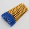 DUnLap 1,000-Piece Disposable Mascara Wand Set, Mixed Colors, Nylon, Gold Handles, Size 13 view 2