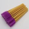 DUnLap 1,000-Piece Disposable Mascara Wand Set, Mixed Colors, Nylon, Gold Handles, Size 13 view 4