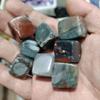 EKFBQBGW Room Decor Natural Crystals and Stones, Natural Bloodstone, Raw Crystal Quartz, Dragon Bloodstone, Decorative Specimen (Size: One Size) view 3