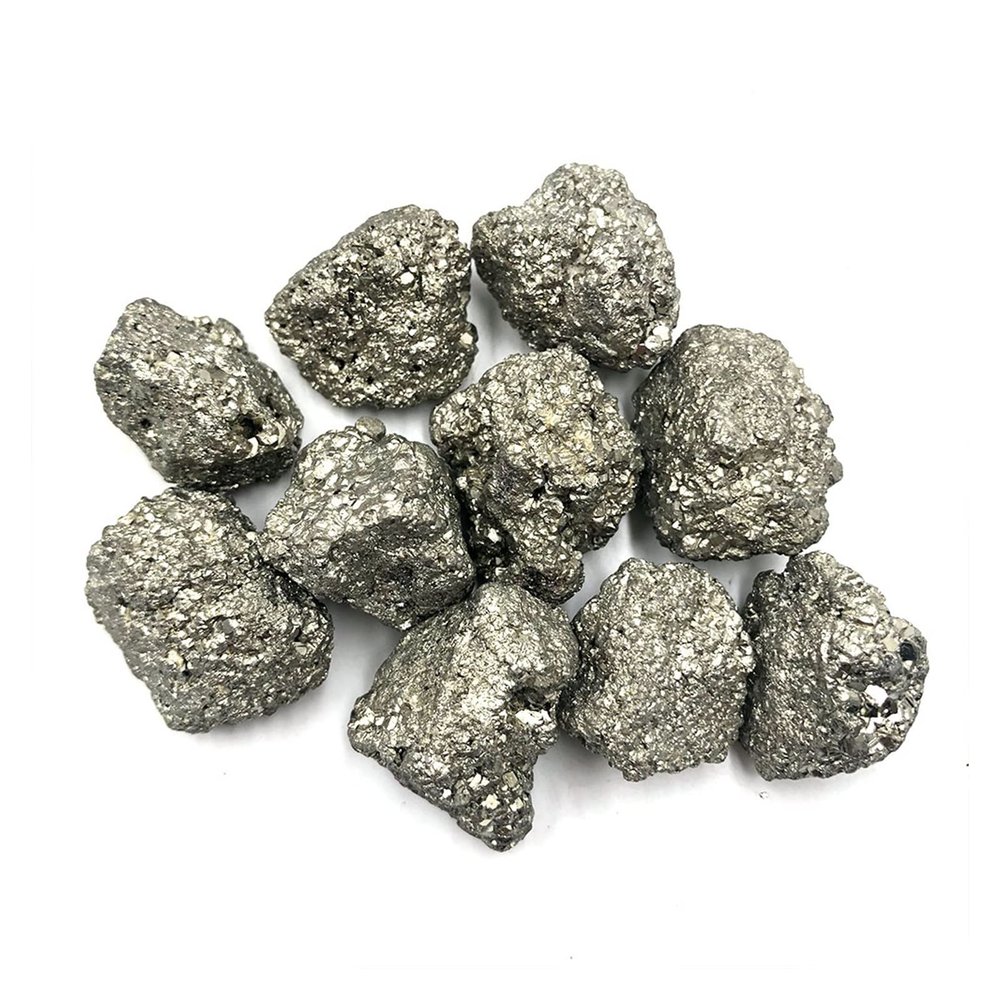 Natural Raw Pyrite Crystal Nugget, 1 Piece