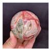 Natural Rhodochrosite Quartz Crystal Sphere, 1 Pc view 3