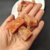 EKFBQBGW 1pc Natural Sunstone Rough Quartz Crystal, 20–40 mm, Orange Salt view 3