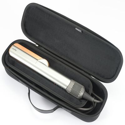 RAIACE Hard Shell Storage Case Compatible with Dyson Airstrait Straightener, Black — Case Only