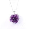Natural Amethyst Crystal Cluster Pendant for Home Decor view 1