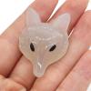 Natural Stone Wolf Head Pendant, 1 pc view 2
