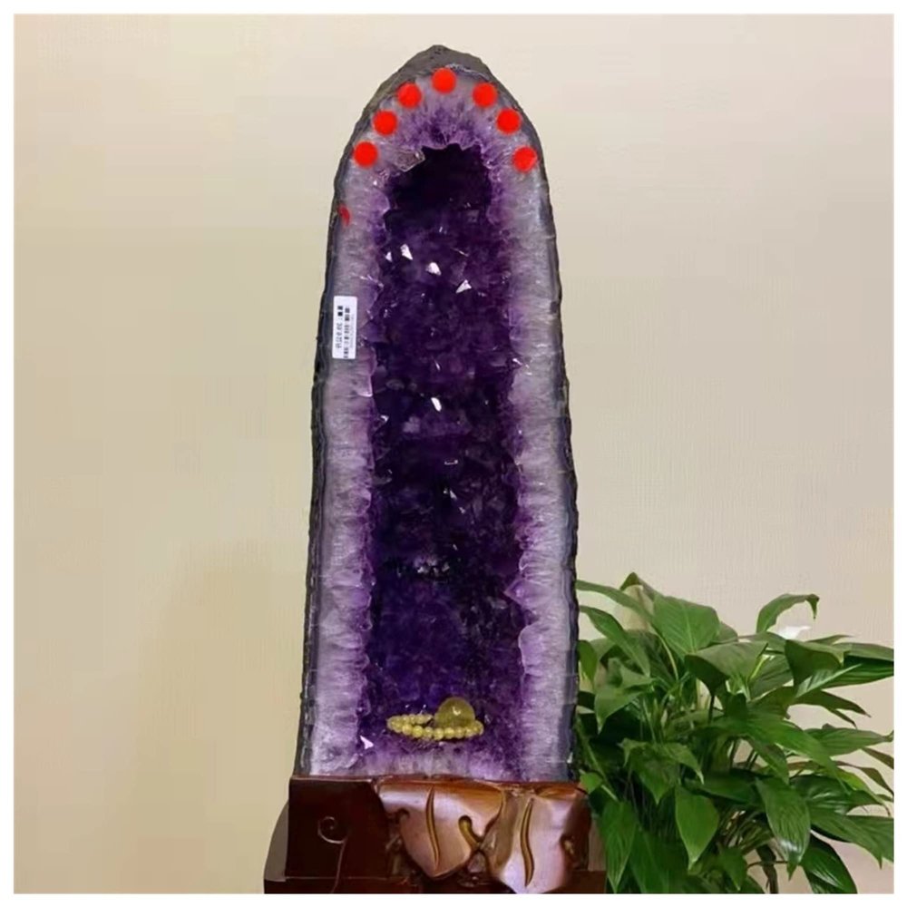 Natural Uruguay-Brazilian Amethyst Geode, 3–3.5 kg