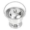 Portable Stainless Steel Urinal with Lid and Handle for Seniors and Children view 1
