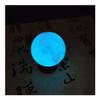 Stone Crafts Blue Glow Quartz Crystal Ball with Base view 2