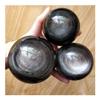 EKFBQBGW Room Decor Natural Silver-Sheen Black Obsidian Crystal Sphere, Wicca Gift for Warding Off Evil Spirits (Size: 7–8 cm) view 2