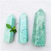 Natural Feng Shui Amazonite Crystal Point Wand Tower view 1