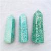 Natural Feng Shui Amazonite Crystal Point Wand Tower view 4