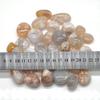 Natural Flower Agate Crystal, Tumbled Bulk Specimen, Red Goldstone, 500 g view 3