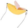 iFutniew Pet Banana Bed for Hamsters and Small Animals view 1