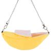 iFutniew Pet Banana Bed for Hamsters and Small Animals view 3