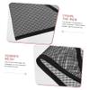 Supvox Reptile Hammock Lounger, 2-Piece Set, Black Rubber Mesh, Bite-Resistant and Durable, for Bearded Dragons and Lizards view 3
