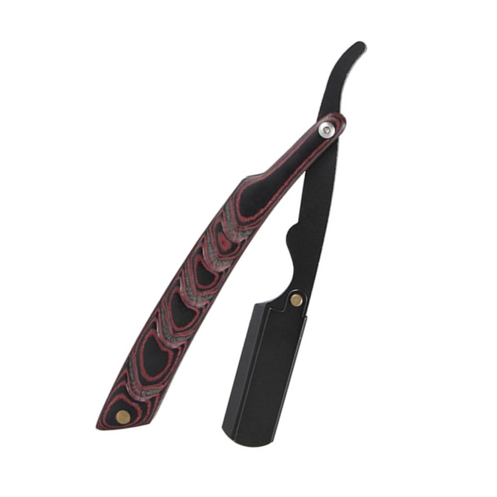 Healeved S22 Manual Razor Holder, Stainless Steel and Wood