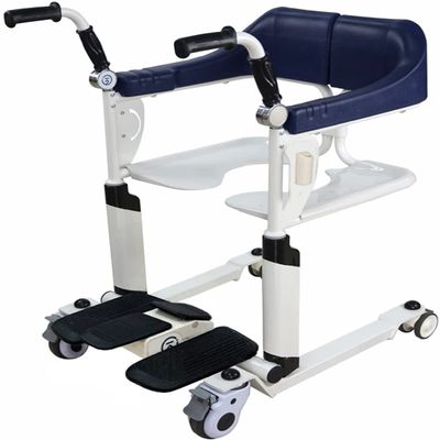 Home Patient Lift Wheelchair with 180° Split-Seat Shower Chair