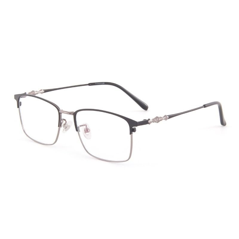 ZHUYIQZ Blue-Light-Blocking Computer Reading Glasses, Stylish Presbyopia Glasses with Flat-Light Lens (Color: C3c, Size: +250)