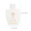 Holy Water Bottles, 4-Pack, 60 mL, PS, White view 3