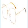 ZHUYIQZ Fashion Square Anti-Blue-Light Ultra-Light Reading Glasses, Anti-UV, Flat Mirror (Color: C2, Size: +3.00) view 2