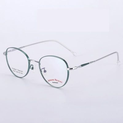 ZHUYIQZ Retro Round Computer Reading Glasses, Blue-Light Blocking, UV Protection, Unbreakable, Flat Lenses for Women/Men (Color: C5, Strength: +1.50)