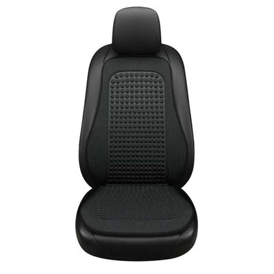 ZeQYyN Car Seat Cushion and Front Seat Protector for BMW X1 2010–2014, Black, 1 Set