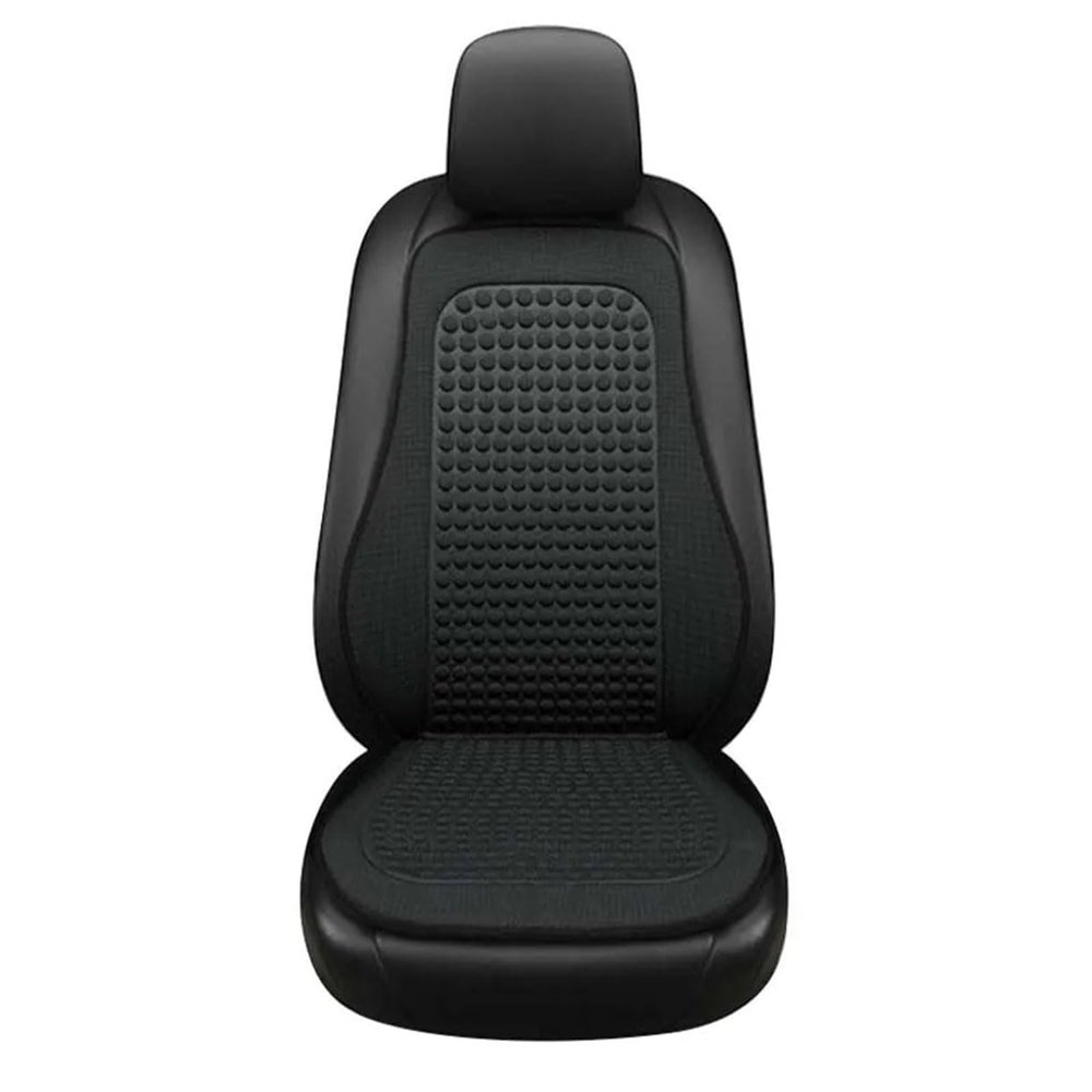 ZeQYyN Car Seat Cushion and Front Seat Protector for BMW X1 2010–2014, Black, 1 Set