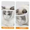 Transparent Breathable Cat Muzzle with Anti-Bite Function view 4