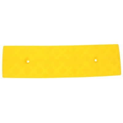JECOMPRIS Heavy-Duty Yellow Curb Ramps for Cars and Motorcycles