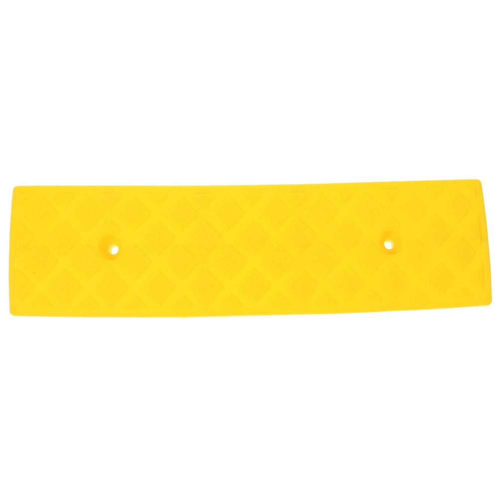 JECOMPRIS Heavy-Duty Yellow Curb Ramps for Cars and Motorcycles